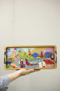 Wooden Tray Alun - Indonesia